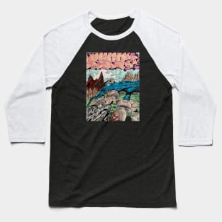 Old School Graffiti Black Book 1986 Baseball T-Shirt